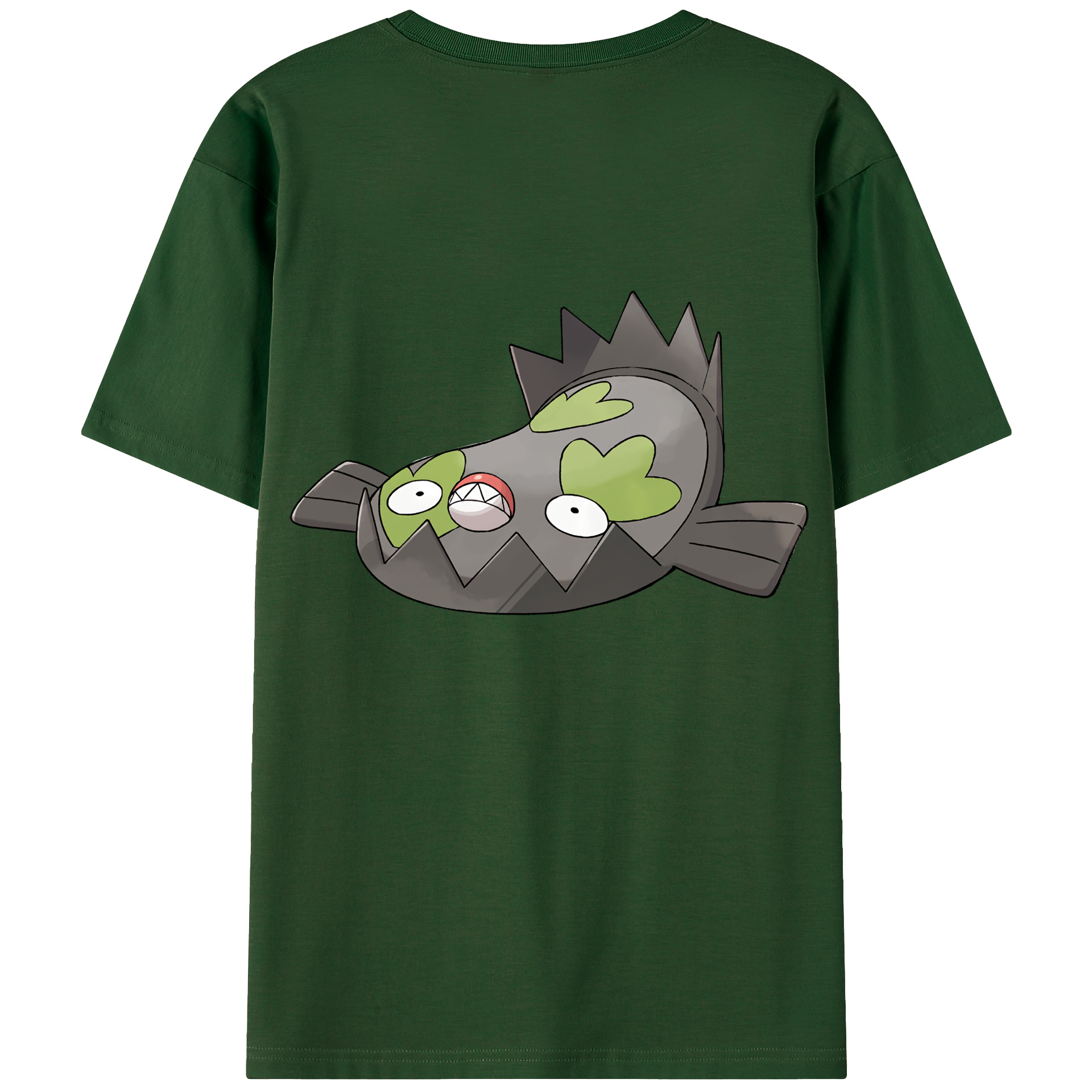 （画像用） ポケットモンスター Pokémon 綿100％半袖Tシャツ（背面プリント）